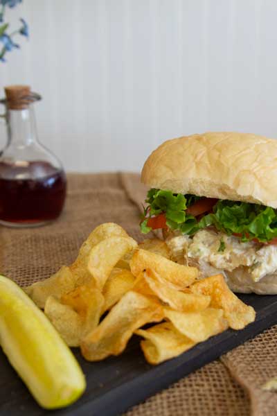 Photo of a salad from White or Wheat Sandwich Shoppe